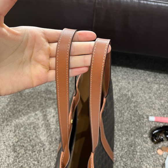 Celine cabas triomphe tote - Picture 4 of 14